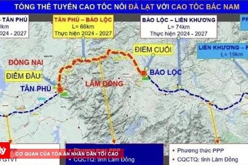 Công bố kết quả lựa chọn nhà đầu tư thực hiện dự án Tân Phú - Bảo Lộc
