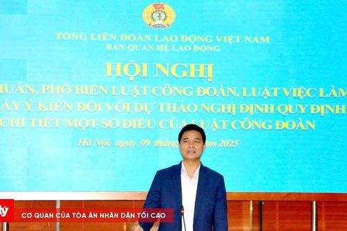 Luật Công đoàn là 'vũ khí pháp lý' quan trọng của cán bộ Công đoàn