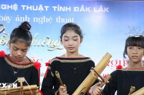 Nhạc cụ bằng Tre-nét văn hóa đặc sắc của người Ê Đê ở Đắk Lắk
