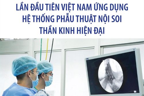 Lần đầu tiên Việt Nam ứng dụng hệ thống phẫu thuật nội soi thần kinh hiện đại