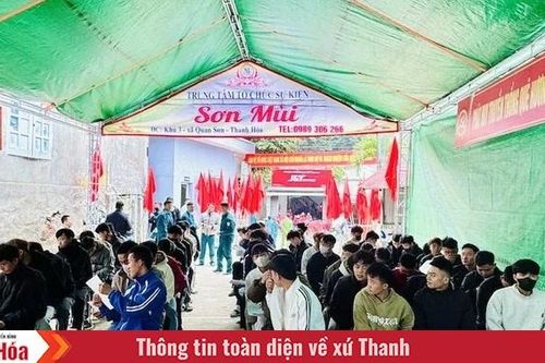 Các xã khu vực Mường Lát cũ khám tuyển nghĩa vụ quân sự năm 2026