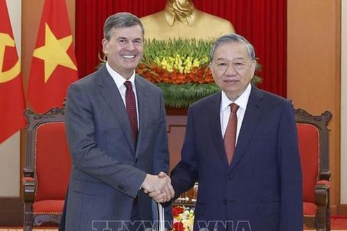 Tổng Bí thư Tô Lâm tiếp Giám đốc Học viện Tổng thống Liên bang Nga