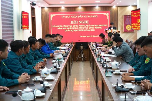 Na Sang tổng kết công tác quân sự, quốc phòng địa phương năm 2025