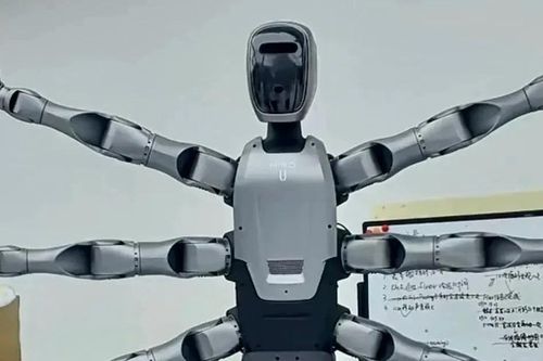 Trung Quốc ra mắt 'siêu robot hình người' 6 tay