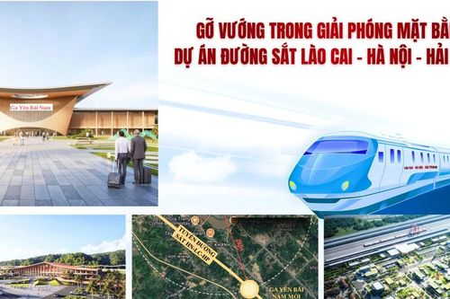 Gỡ vướng trong giải phóng mặt bằng Dự án đường sắt Lào Cai - Hà Nội - Hải Phòng