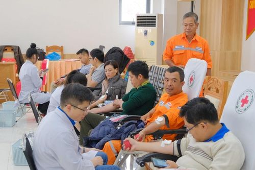 Lan tỏa tinh thần hiến máu tình nguyện tại Tuần lễ hồng EVN lần thứ XI