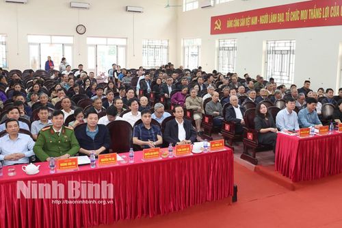 Đảng ủy phường Nam Hoa Lư quán triệt, triển khai các Chỉ thị, Nghị quyết của Trung ương, Nghị quyết Đại hội đại biểu Đảng bộ phường nhiệm kỳ 2025-2030