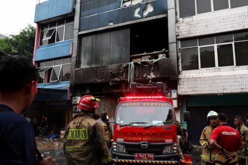 Cháy tòa nhà văn phòng ở Jakarta, Indonesia, 22 người thiệt mạng