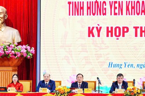 Kỳ họp thứ 34, Hội đồng Nhân dân tỉnh Hưng Yên Khóa XVII: Kiến tạo động lực cho giai đoạn phát triển mới