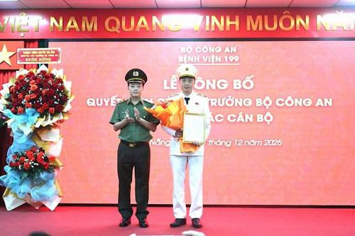 Thiếu tướng Hoàng Thanh Tuyền được điều động giữ chức Giám đốc Bệnh viện 199