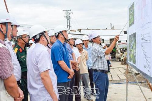 Kiểm tra tiến độ thi công Bệnh viện 1.200 giường