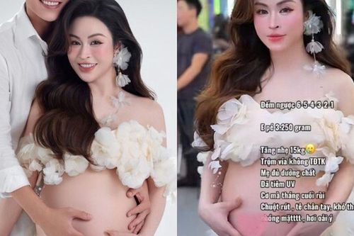 Mẹ đơn thân Hà Nội vừa sinh con với mỹ nam VTV: Bầu lần 3 đẹp mê mẩn, 2 con riêng phụ cha dượng chăm mẹ