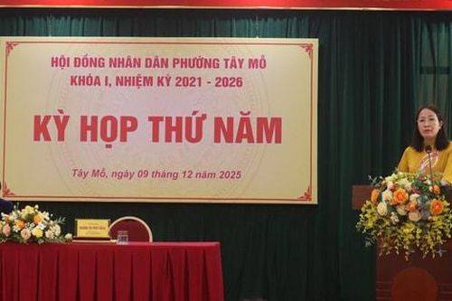 Phường Tây Mỗ thu ngân sách nhà nước đạt 204% kế hoạch