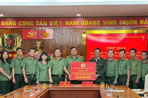 Công an Thủ đô hướng về Lâm Đồng - Chuyến đi của sự sẻ chia và hy vọng