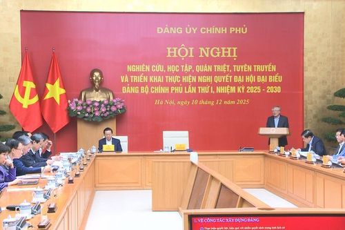 Đảng bộ Chính phủ tích cực đổi mới, sáng tạo công tác xây dựng Đảng