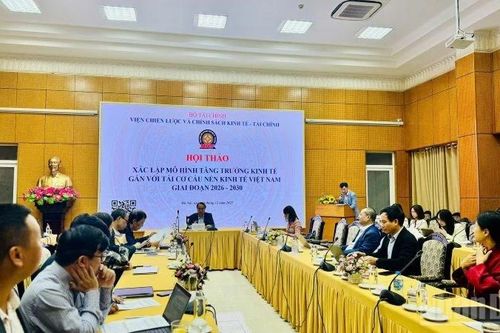 Xác lập mô hình tăng trưởng gắn với tái cơ cấu nền kinh tế Việt Nam giai đoạn 2026-2030