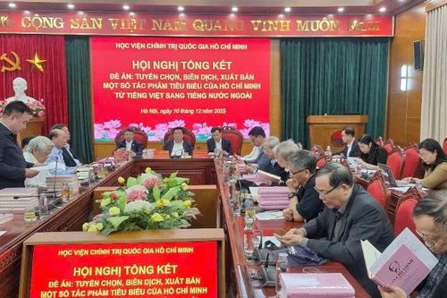 Lan tỏa một số tác phẩm tiêu biểu của Hồ Chí Minh ra thế giới