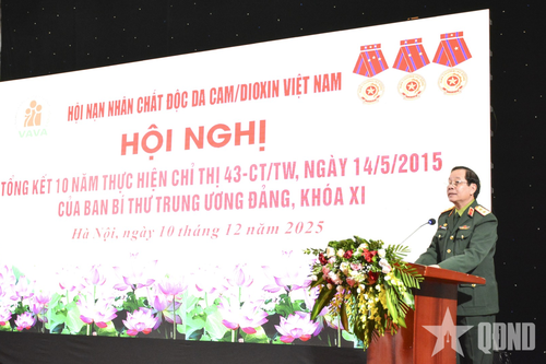 Tăng cường sự lãnh đạo của Đảng đối với công tác giải quyết hậu quả chất độc hóa học