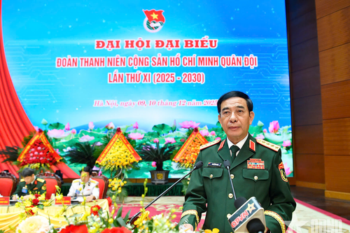 Phát biểu chỉ đạo của Đại tướng Phan Văn Giang tại Đại hội đại biểu Đoàn TNCS Hồ Chí Minh Quân đội lần thứ XI