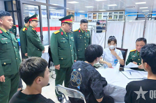 Đặc khu Vân Đồn: 86 thanh niên viết đơn tình nguyện nhập ngũ