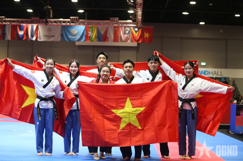 SEA Games 33: Taekwondo mang về huy chương vàng thứ hai cho thể thao Việt Nam