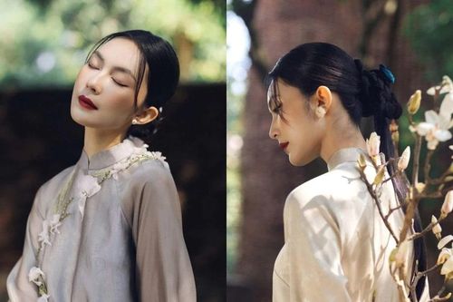 Mỗi lần diện áo dài, Helly Tống 'gây thương nhớ'