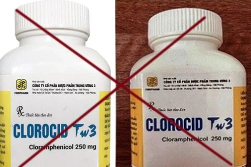 Cảnh báo về thuốc Clorocid TW3 giả
