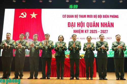 Cơ quan Bộ Tham mưu BĐBP tổ chức Đại hội quân nhân nhiệm kỳ 2025-2027