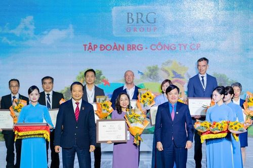 Tập đoàn BRG lần thứ 5 liên tiếp được vinh danh doanh nghiệp bền vững Việt Nam