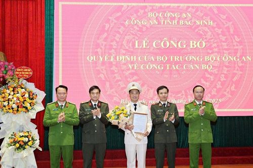 Công an tỉnh Bắc Ninh có tân Phó Giám đốc