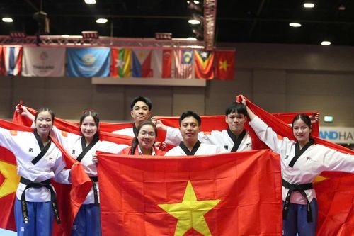 Sau tấm HCV canoeing, đội Taekwondo giành tấm huy chương Vàng thứ hai cho Đoàn thể thao Việt Nam