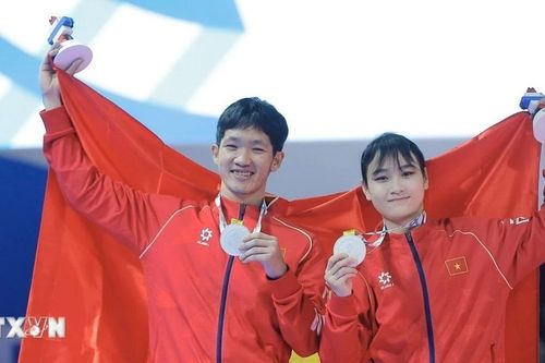 EA Games 33: Taekwondo mang về Huy chương Bạc đầu tiên cho Việt Nam