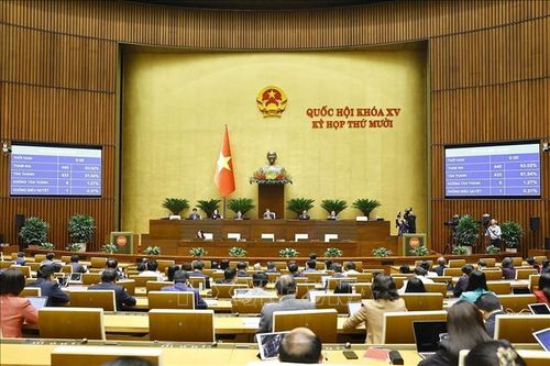 Thông qua Luật Quy hoạch (sửa đổi) và Luật Bảo hiểm tiền gửi (sửa đổi)