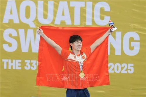 SEA Games 33: Hưng Nguyên giành HCV đầu tiên cho ĐT bơi Việt Nam