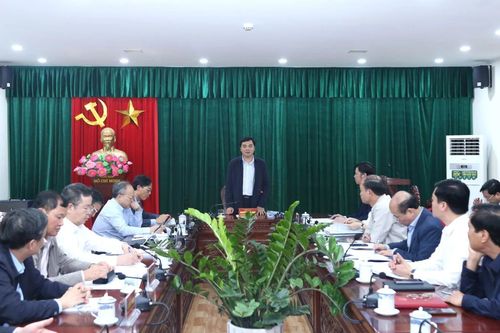 Chủ tịch UBND tỉnh Nguyễn Hoài Anh làm việc với Sở VH,TT&DL về tình hình thực hiện nhiệm vụ giai đoạn 2021-2025