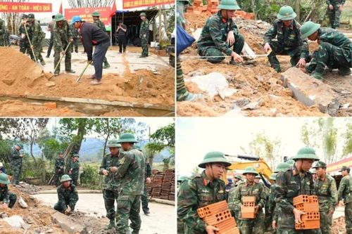 Quyết liệt khắc phục thiệt hại do bão lũ, bảo đảm tiến độ của 'Chiến dịch Quang Trung'