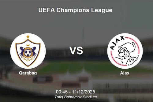 Nhận định Qarabag vs Ajax - Champions League 00:45 11/12