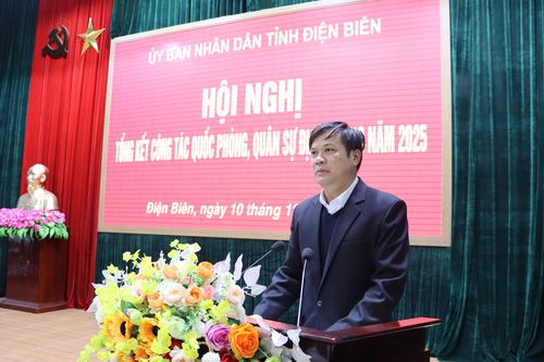 Tổng kết công tác quốc phòng, quân sự địa phương năm 2025