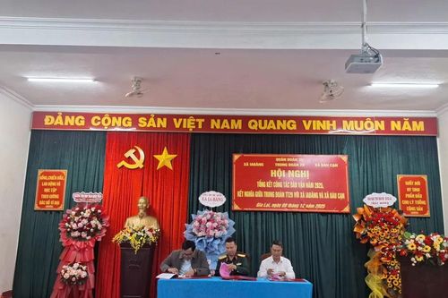 Trung đoàn Thông tin 29 kết nghĩa với xã Ia Băng và Bàu Cạn