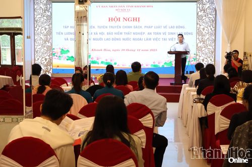 Hơn 100 doanh nghiệp được tập huấn, phổ biến chính sách, pháp luật về lao động