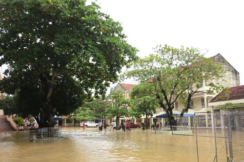 Chủ động cho học sinh nghỉ học khi có mưa lũ lớn