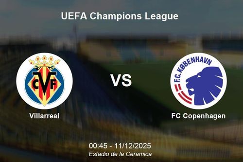 Nhận định Villarreal vs FC Copenhagen - Champions League