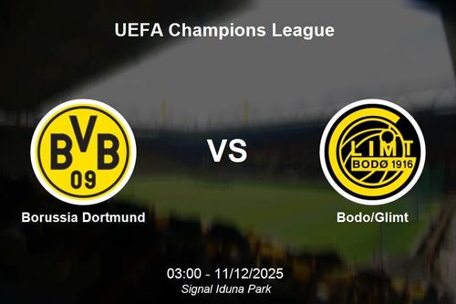 Nhận định Dortmund vs Bodo/Glimt - UEFA Champions League