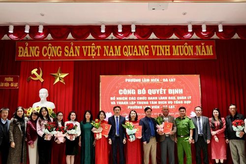 Phường Lâm Viên - Đà Lạt ra mắt Trung tâm Dịch vụ tổng hợp