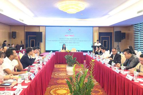 Hội thảo về quản lý tòa soạn hội tụ