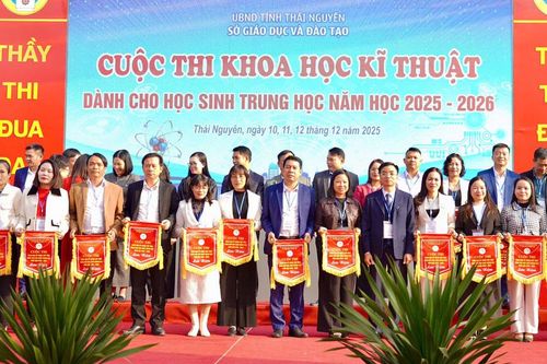 Thái Nguyên: 184 dự án tranh tài tại Cuộc thi Khoa học kỹ thuật cấp tỉnh