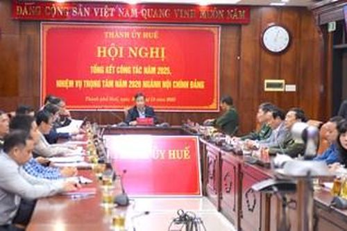 Không để chậm việc, sót việc trong lĩnh vực nội chính Đảng