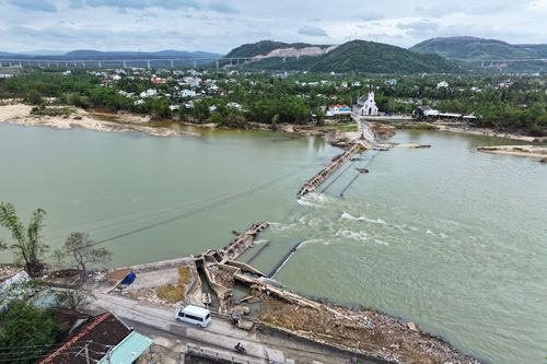 Đập Tam Giang- thắng cảnh nổi tiếng, công trình trọng yếu của Đắk Lắk tan hoang