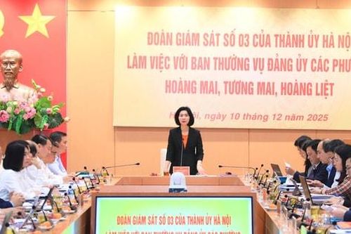 Chủ tịch HĐND thành phố Phùng Thị Hồng Hà:Phân cấp, phân quyền gắn với giải quyết thủ tục hành chính phải hiệu quả, thực chất