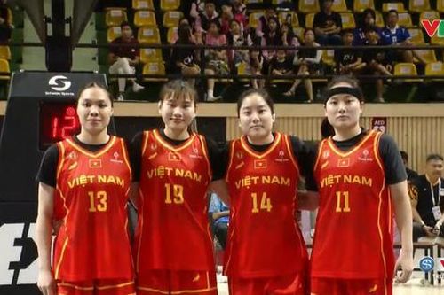 Tuyển bóng rổ 3x3 nữ Việt Nam vào bán kết SEA Games 33
